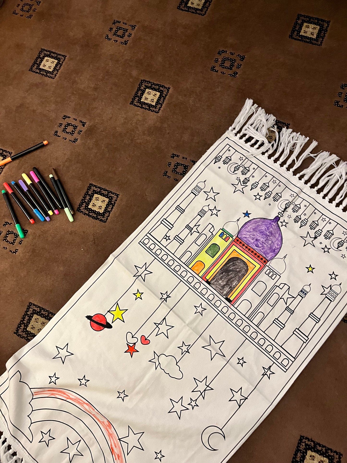 Childrens Colour-In Prayer Mat